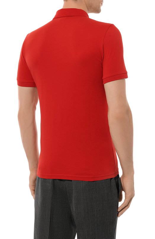 фото Хлопковое поло boss orange