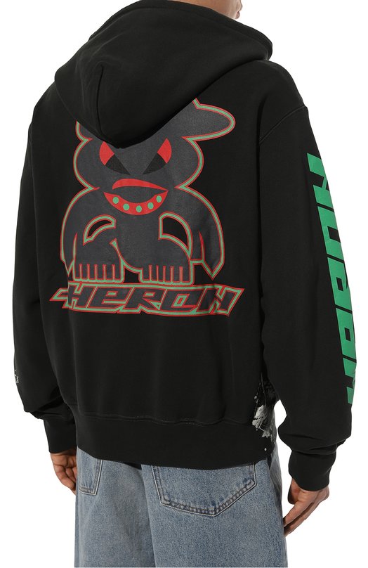 фото Хлопковая толстовка heron preston