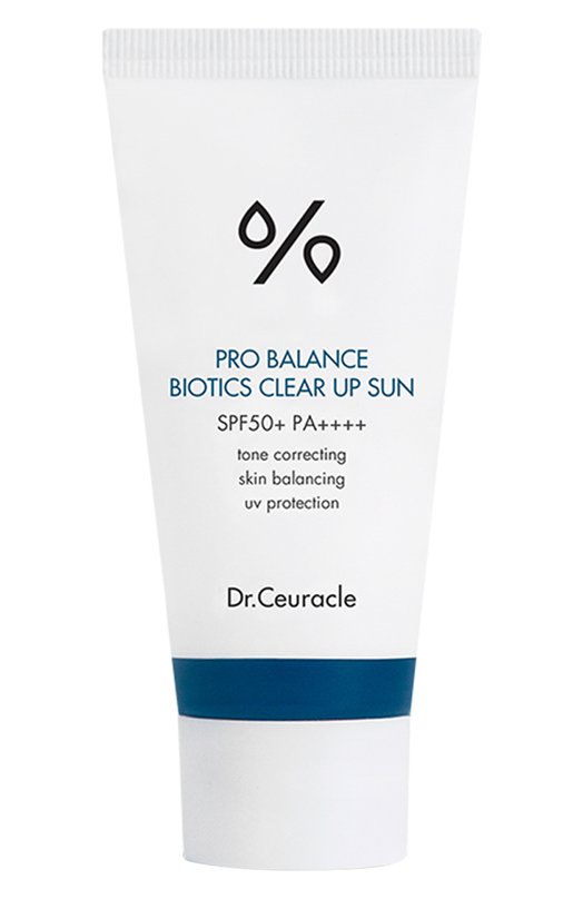 фото Солнцезащитный крем с пробиотиками pro balance bioticsc clear up sun (50ml) dr.ceuracle