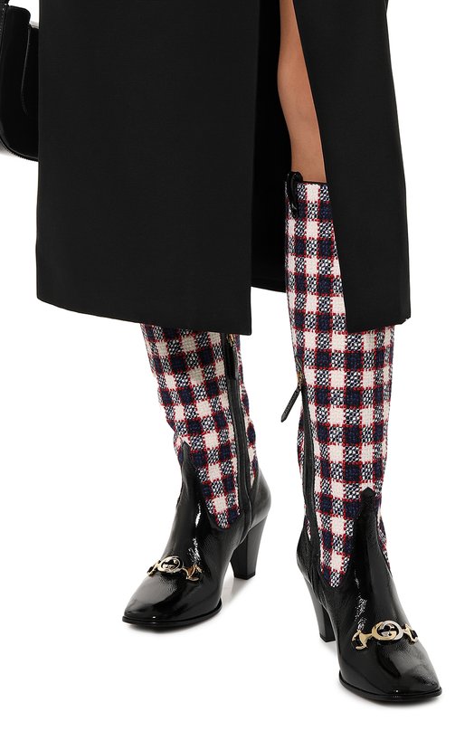 фото Комбинированные сапоги zumi gucci