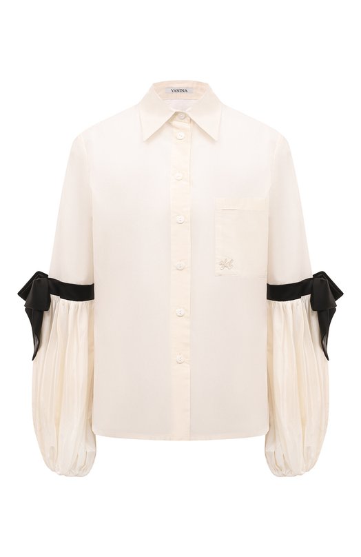 фото Шелковая блузка yanina