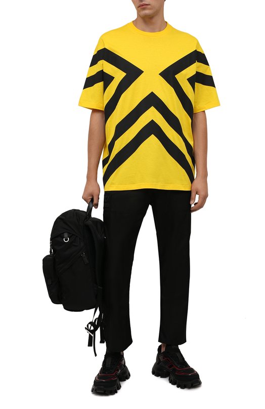 фото Хлопковая футболка prada