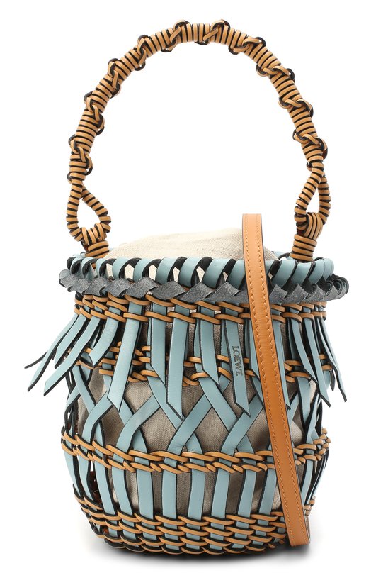 фото Сумка bucket fringes loewe