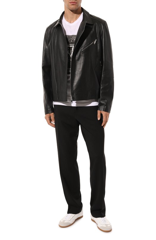 фото Кожаная куртка desa