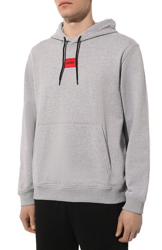 фото Хлопковое худи hugo