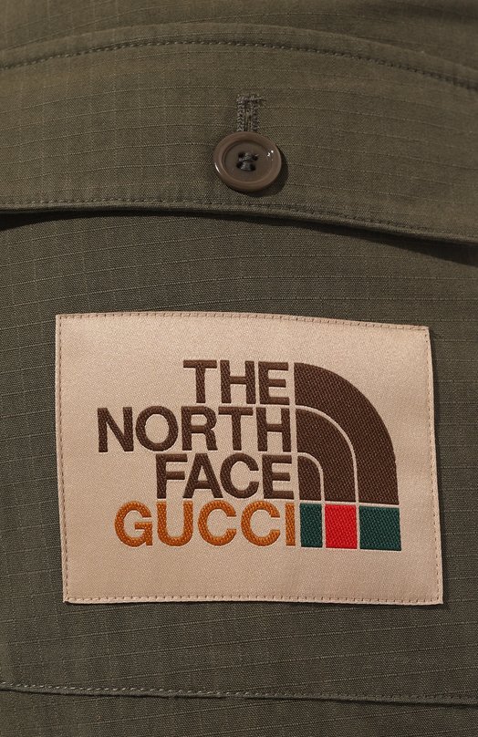 фото Хлопковые шорты the north face x gucci gucci