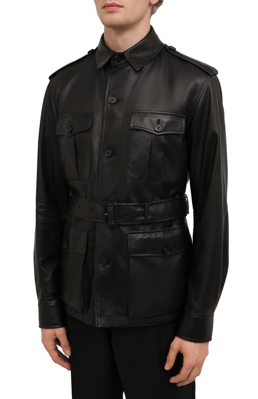 фото Кожаная куртка ralph lauren