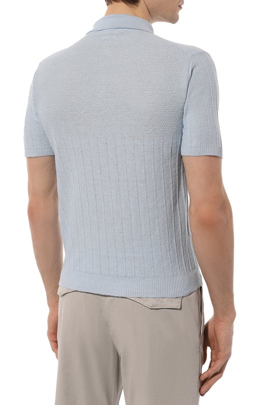 фото Поло изо льна и хлопка daniele fiesoli