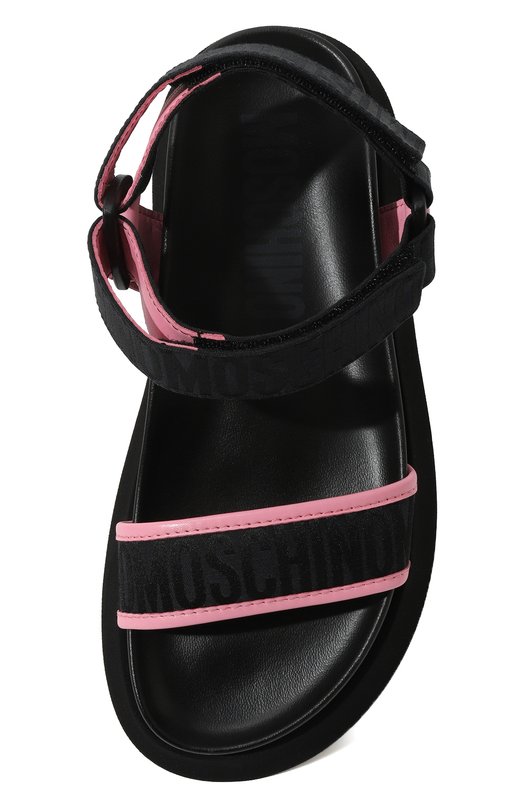 фото Текстильные сандалии moschino