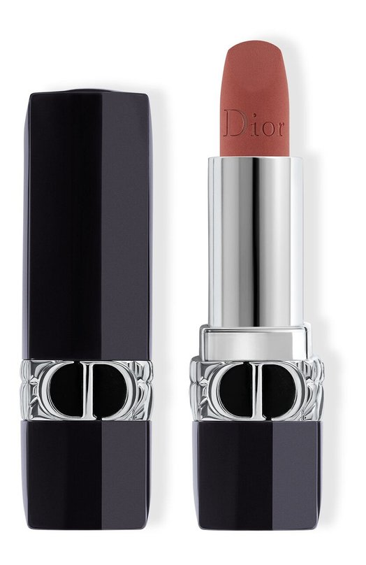 фото Бальзам для губ с матовым финишем rouge dior matte balm, оттенок 742 солнцестояние (3.5g) dior