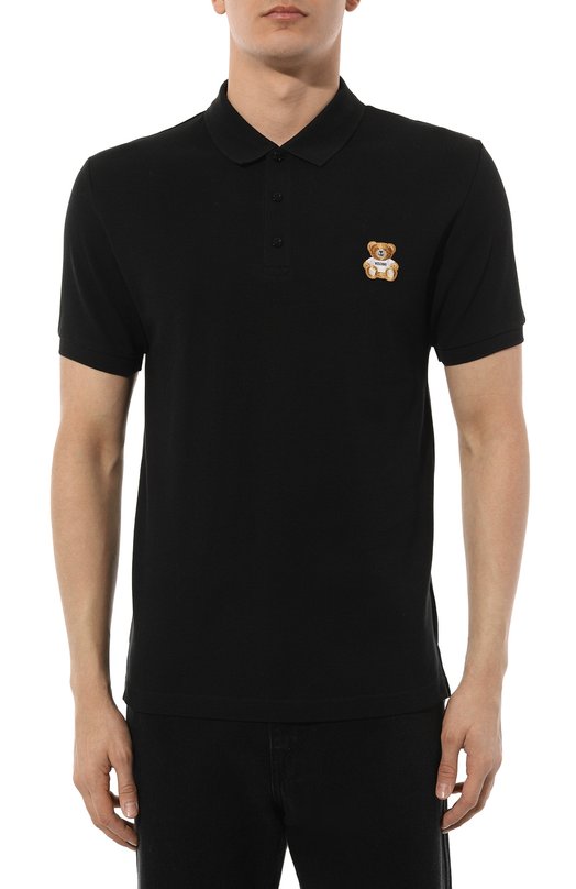 фото Хлопковое поло moschino