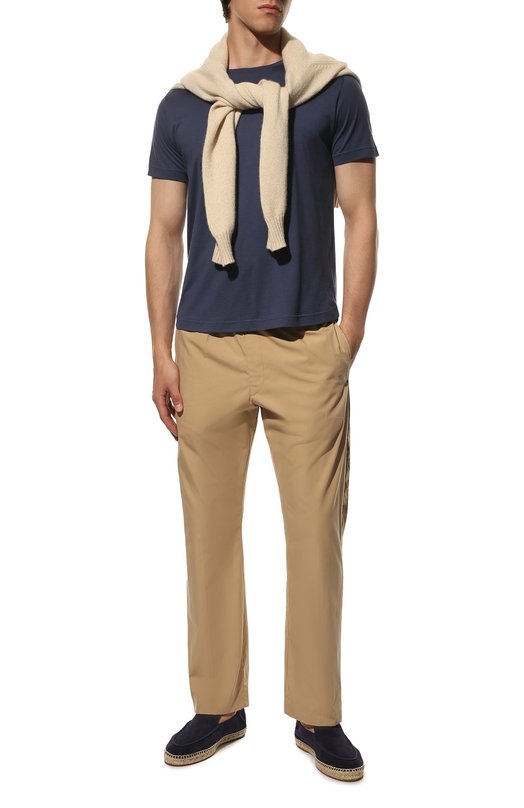 фото Футболка из шелка и хлопка loro piana