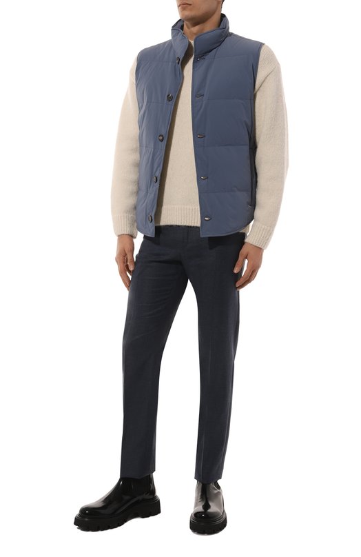 фото Пуховый жилет brunello cucinelli