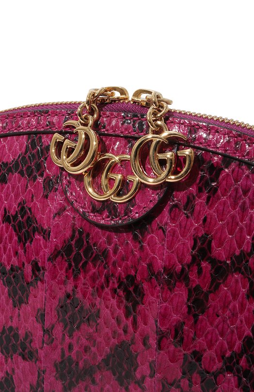 фото Сумка ophidia small из кожи змеи gucci