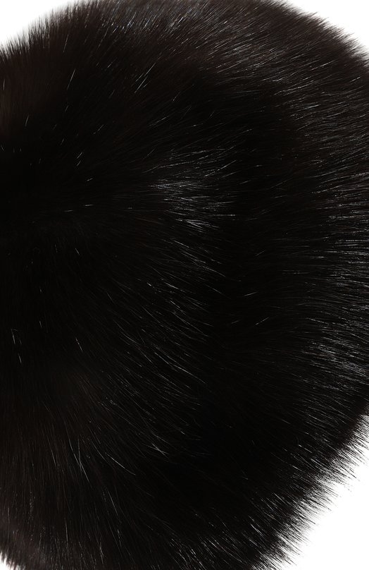 фото Шапка шарик из меха соболя furland