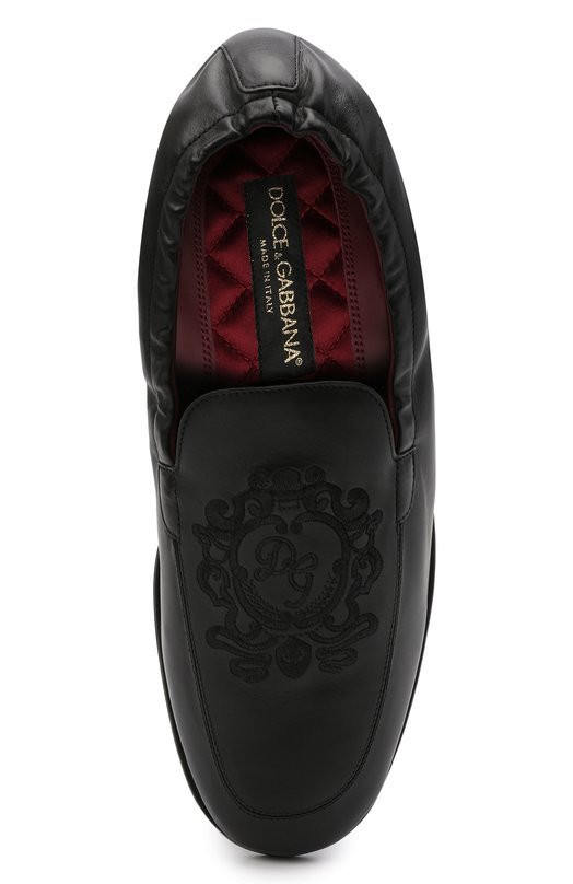 фото Кожаные лоферы dolce & gabbana