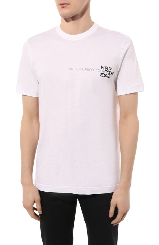 фото Хлопковая футболка knt