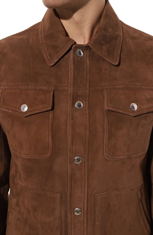 фото Замшевая куртка brunello cucinelli