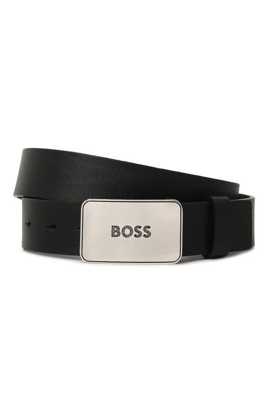 фото Кожаный ремень boss