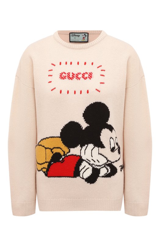 фото Хлопковый свитер disney x gucci gucci