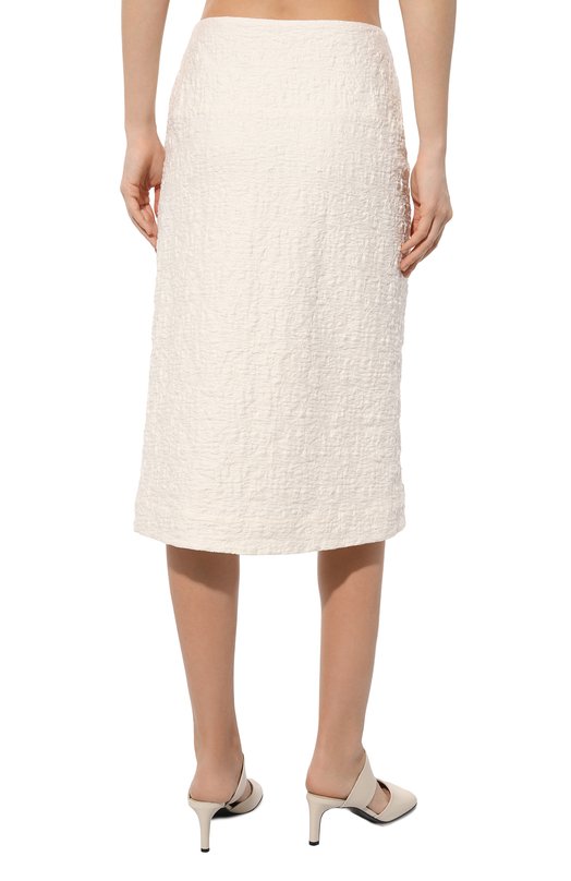 фото Хлопковая юбка jil sander