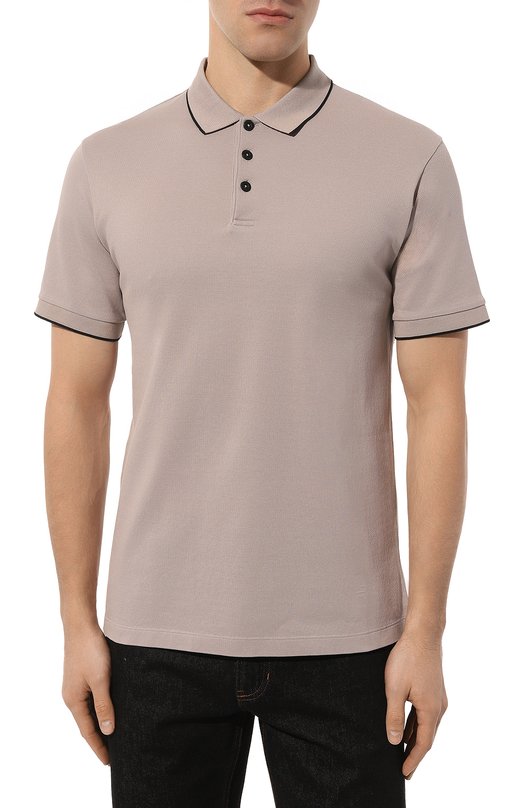 фото Хлопковое поло giorgio armani