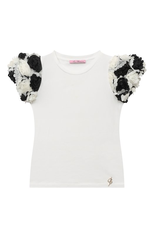 Хлопковая футболка Blumarine
