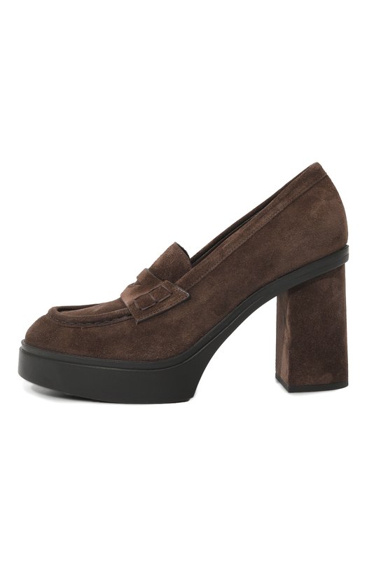 фото Замшевые туфли santoni