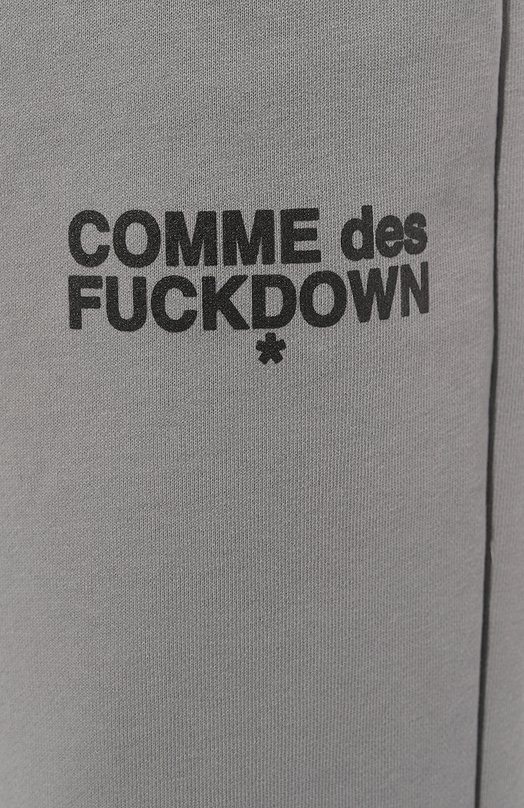 фото Хлопковые брюки comme des fuckdown