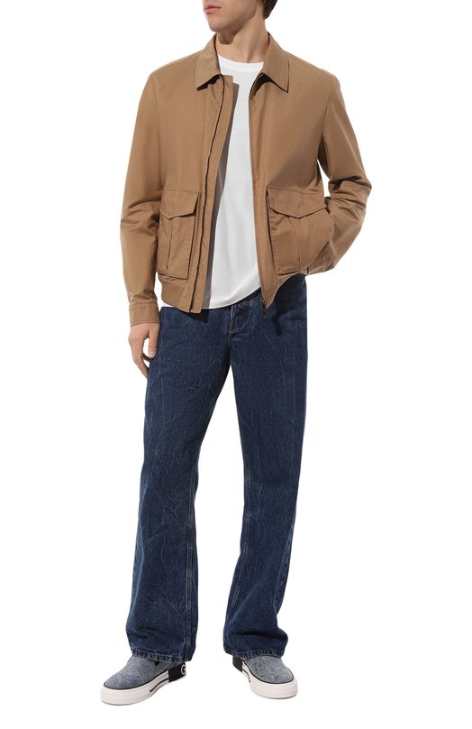 фото Текстильные слипоны custom 2.zero dolce & gabbana