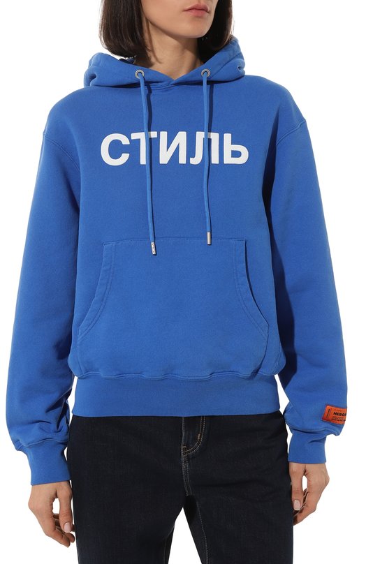 фото Хлопковое худи heron preston