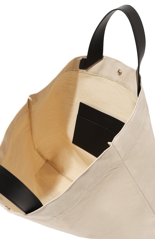 фото Текстильная сумка-шопер jil sander