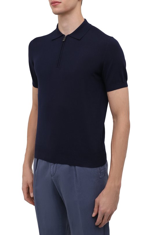 фото Хлопковое поло canali