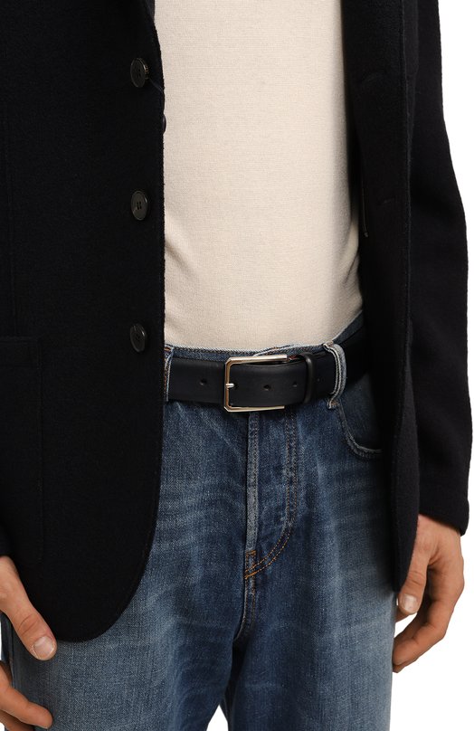 фото Кожаный ремень santoni