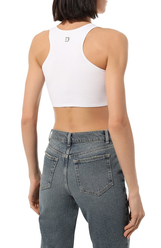 фото Топ из вискозы dsquared2