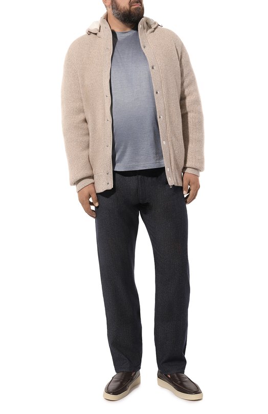 фото Пуховый бомбер brunello cucinelli