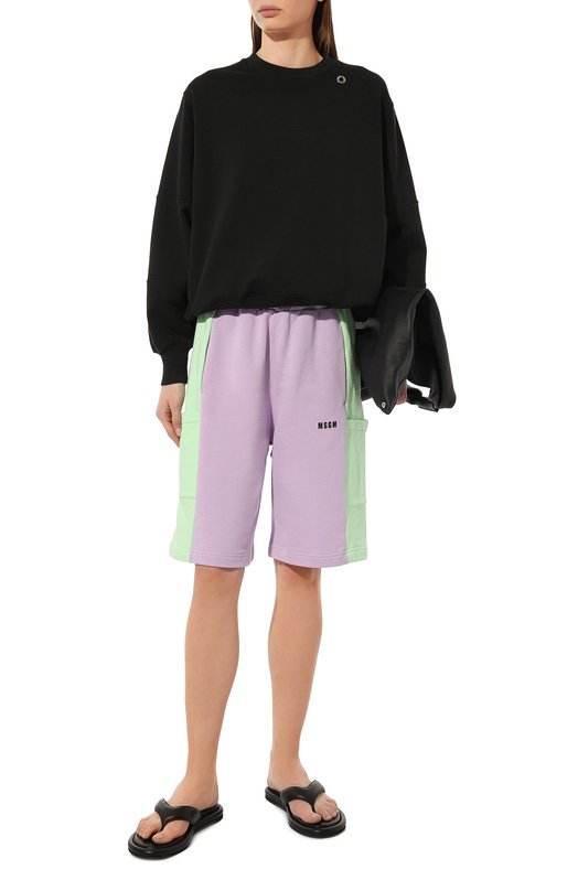 фото Хлопковые шорты msgm