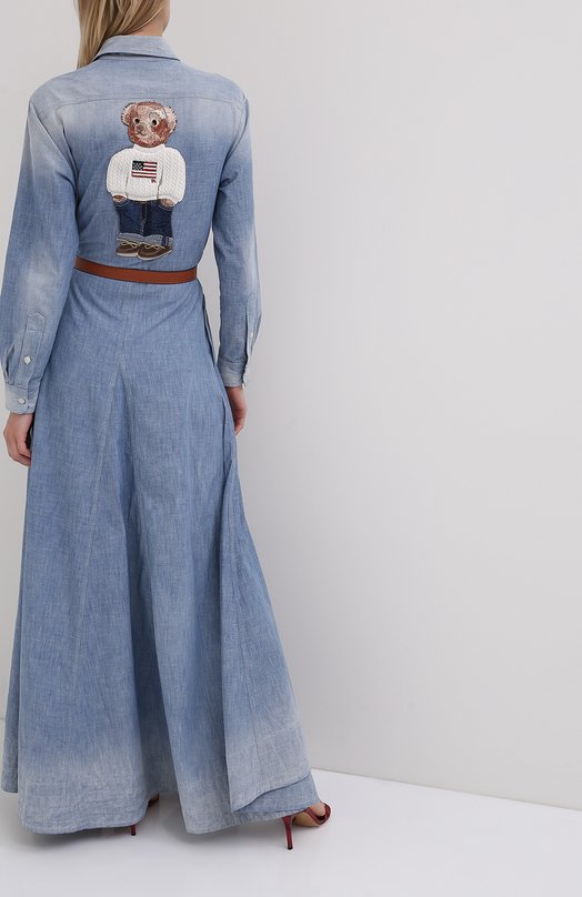 фото Джинсовое платье ralph lauren