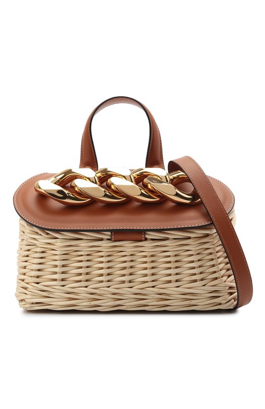 фото Сумка chain lid basket small jw anderson