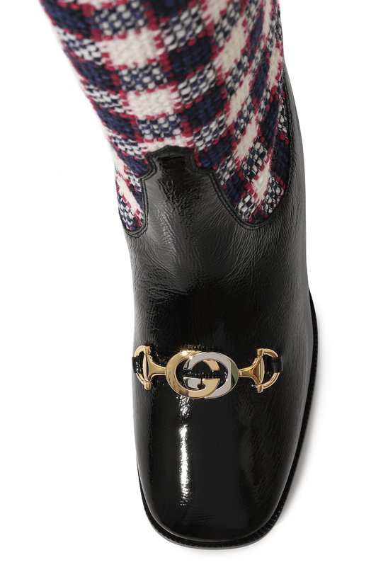 фото Комбинированные сапоги zumi gucci
