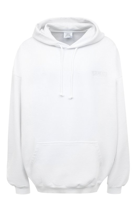 фото Хлопковое худи vetements