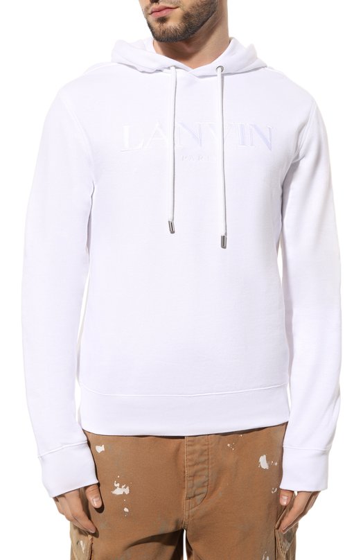 фото Хлопковое худи lanvin