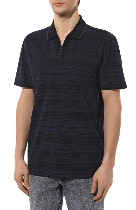 фото Хлопковое поло boss