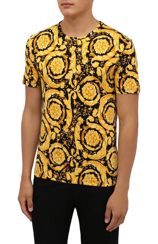 фото Хлопковая футболка versace