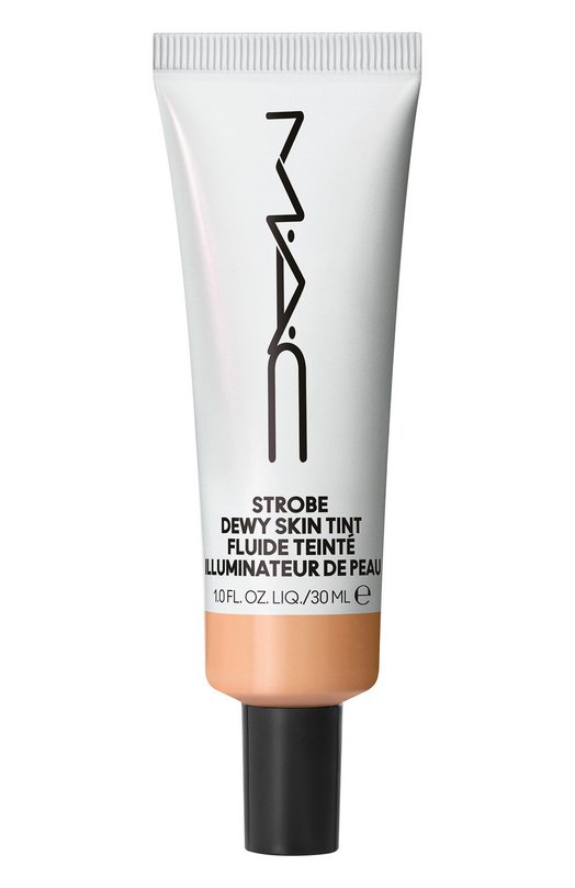 фото Тональный флюид с эффектом сияния strobe dewy skin tint, оттенок medium 1 (30ml) mac