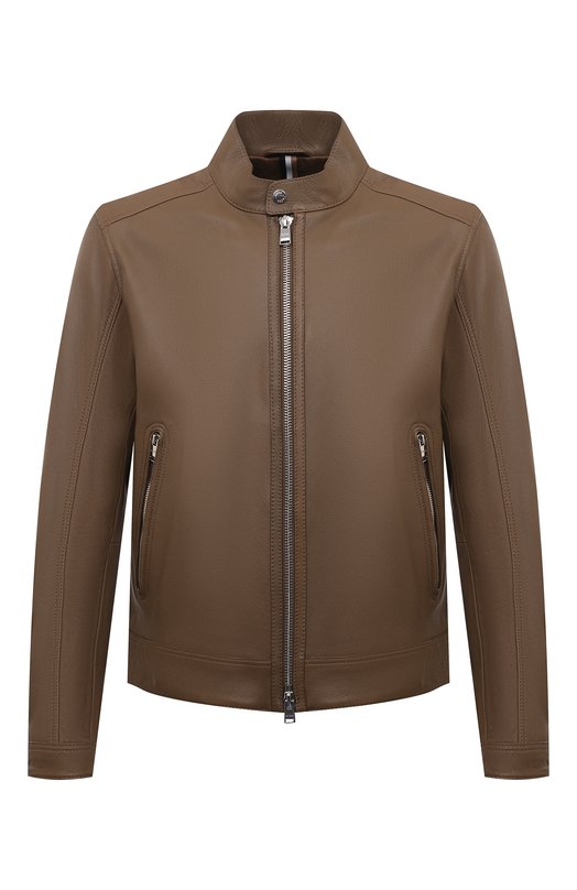 фото Кожаная куртка boss