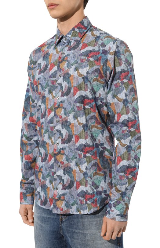 фото Хлопковая рубашка van laack