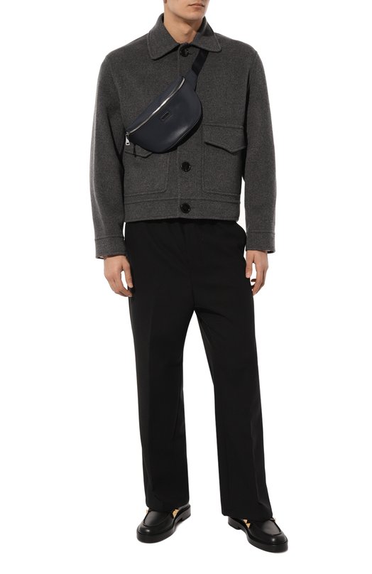 фото Кожаная поясная сумка paul&shark