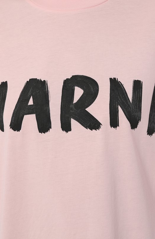 фото Хлопковая футболка marni