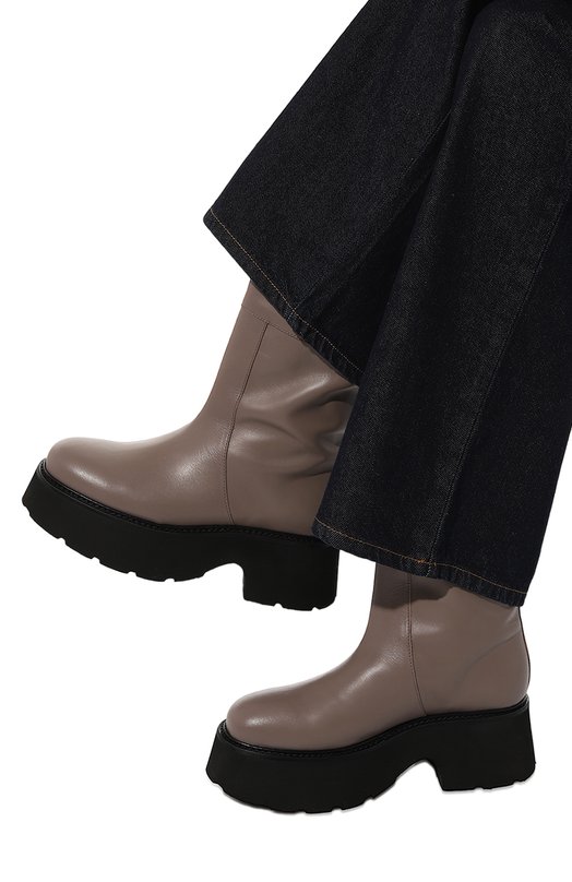 фото Кожаные полусапоги n21